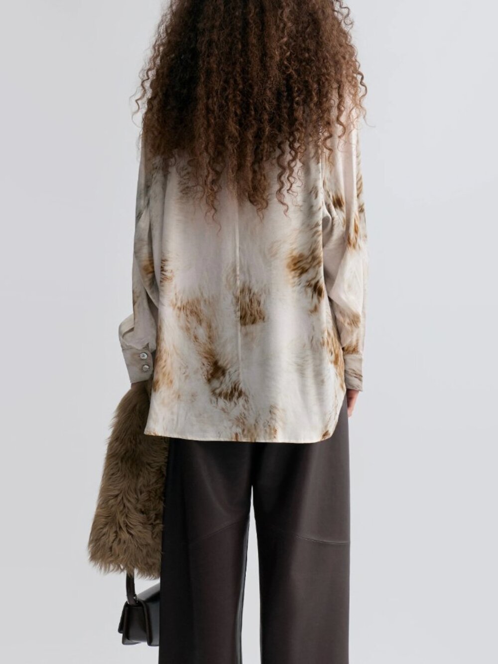 The Front Row Shop Fur Print Top, size Small - Picture 15 of 16